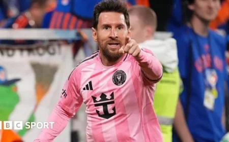 Lionel Messi Breaks MLS Record as Inter Miami Defeats Cincinnati 4-0 in Eastern Conference Semi-Final