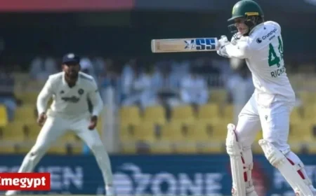 Rickelton Steals the Spotlight in Strong Proteas Performance Despite Markram’s Pre-Tea Dismissal