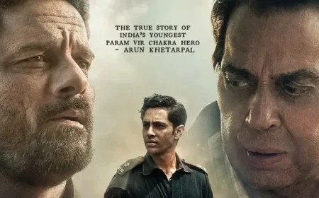 Dharmendra Shines in Phenomenal Poster for Agastya Nanda’s Ikkis on Filmfare