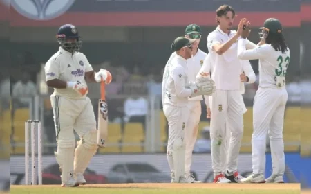 Marco Jansen Shines with 6 Wickets as South Africa Builds 314-Run Lead Against India in 2nd Test