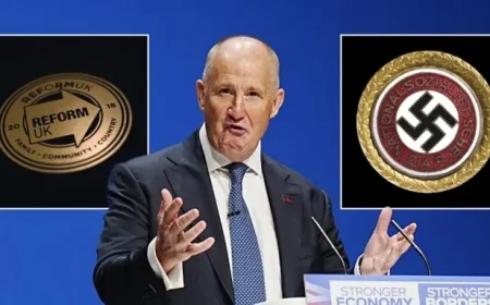 Nigel Farage Seeks Clarification After Tory Chairman Likens Reform UK to Nazi Party