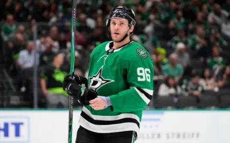 Mikko Rantanen of the Stars Suspended One Game for Boarding Flames’ Matt Coronato