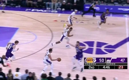 Luka Doncic’s Spectacular Nutmeg Alley-Oop Shines Bright in Career Highlights