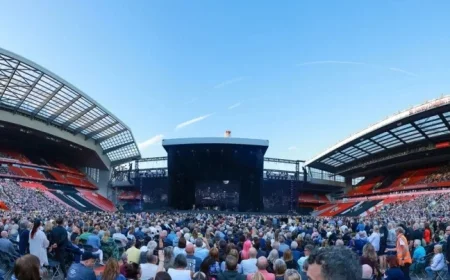 Major Performance Scheduled for Anfield Stadium in 2026