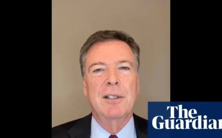 James Comey Expresses Gratitude as Judge Dismisses Criminal Case Against Him in Video