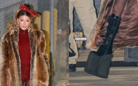 Kate Beckinsale Dazzles in Unique Style on Jimmy Kimmel Live to Promote Her Latest Movie Wildcat