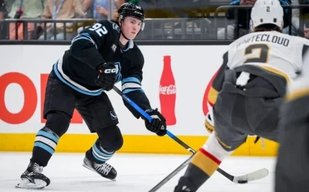 Cooley Shines with Career-High 4 Goals and 5 Points as Mammoth Triumph Over Golden Knights