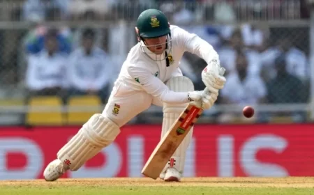 Senuran Muthusamy’s First Century Elevates South Africa’s Dominance in Second Cricket Test Against India