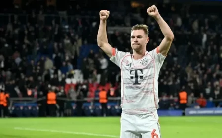 Bayern Munich’s Joshua Kimmich Set to Face Arsenal in Upcoming Match