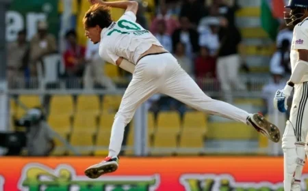 Marco Jansen’s Impressive 6-48 Puts South Africa Ahead with Dominant 314-Run Lead Against India in Cricket Test