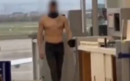 Man Sentenced After Unleashing Chaos: Smashes Ryanair Computers and Hurls Glasses in Frightening Airport Rampage