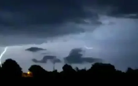 Met Éireann’s 5-Day Forecast: Expect Persistent Rain Hail and Stormy Skies Ahead