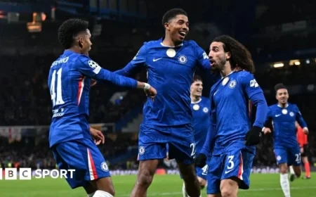 Exciting Champions League Action: Chelsea Dominate 10-Man Barcelona, Man City Trails, Newcastle Takes the Lead