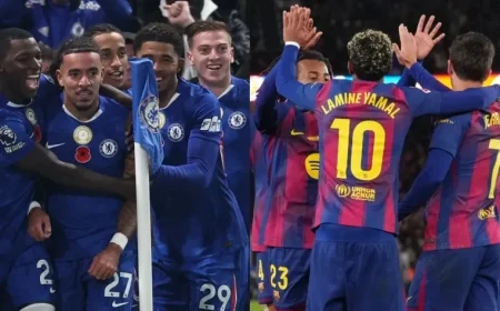 Chelsea vs Barcelona: Clash of Promising Stars Defining Europe’s Current Football Generation