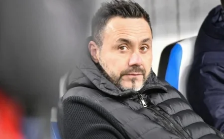 Champions League: Roberto De Zerbi Criticizes Players with Metaphor in OM vs Newcastle Match Analysis (2-1)