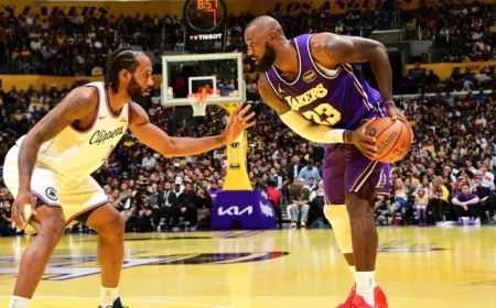 Lakers Dominance Shines as They Pull Away from Clippers in Thrilling Finish