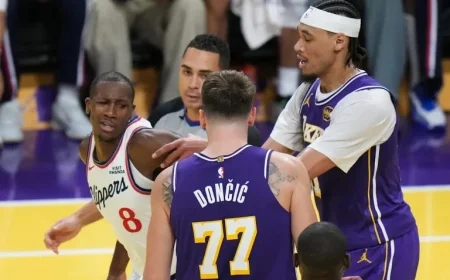 Doncic Criticizes NBA Cup Court While Praising Lakers for Support During Late-Game Clash with Dunn