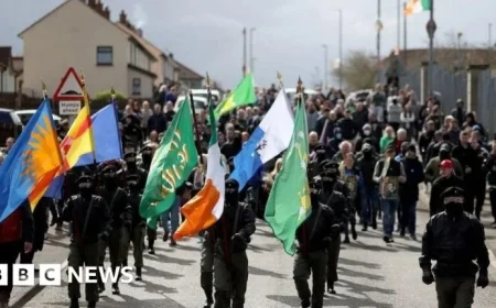 Derry Easter Parade Trial Commences for Four Charged with Supporting IRA