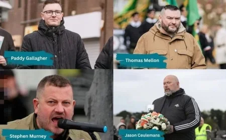 Derry Trial Begins for Four Men Charged in Dissident Republican Easter Parade