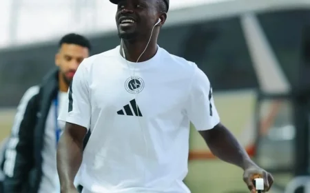 Sadio Mane Scores for Al Nassr Off the Bench in AFC Champions League 2 Clash