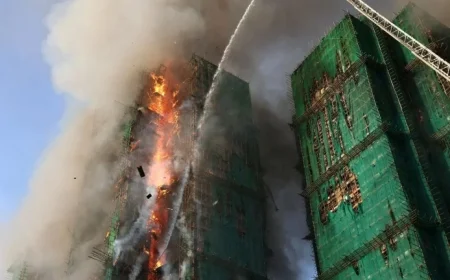 Devastating Fire in Hong Kong High-Rise Claims 36 Lives and Leaves 279 Missing