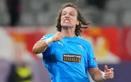 David Luiz Makes Stunning Comeback with First Champions League Goal Since 2017 for Pafos at 38