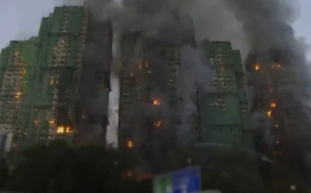 Tragic Hong Kong High-Rise Fire Claims 36 Lives with Over 270 Missing in Devastating Inferno