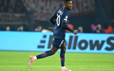 Ousmane Dembélé Joins PSG Squad Against Tottenham in Champions League as 17-Year-Old Goalkeeper Gets the Call