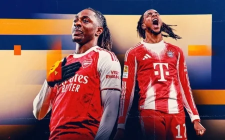 Crystal Palace Alumni Shine: Eze and Olise’s Stellar Performances Propel Arsenal and Bayern Munich to Victory