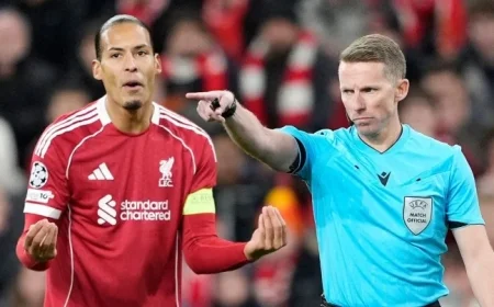 Liverpool’s New Penalty Verdict Unveiled as Steven Gerrard Highlights Virgil van Dijk’s Impact