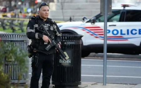 Tragic Washington DC Shooting Near White House Claims Lives of Two National Guard Members, Reports Governor