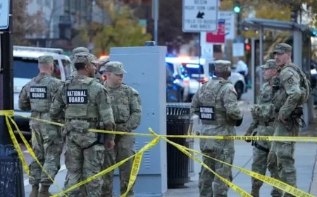 Two National Guard Troops Injured in Shooting Incident Near White House