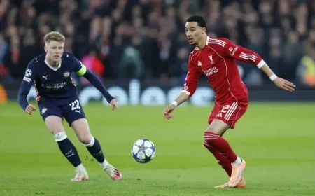 Liverpool faces setback as Hugo Ekitike sustains injury in PSV clash