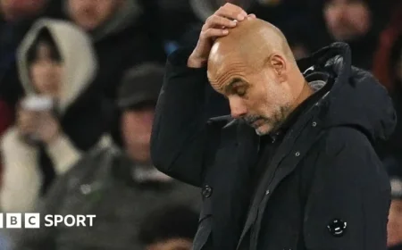 Guardiola Reflects on Defeat After Bold 10 Player Switch Experiment
