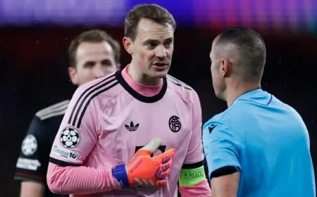 Arsenal Triumphs Over Bayern with a 3:1 Victory Amid Neuer’s Blunders in Champions League Clash