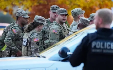 Shooting Near White House Leaves Two National Guard Members Injured in Washington DC