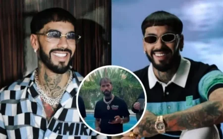 Anuel AA Sparks Social Media Buzz with New Look