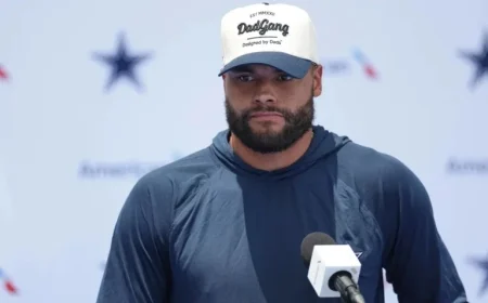 Dak Prescott’s Fiancée Celebrates Motherhood Milestone, Shares Health Update