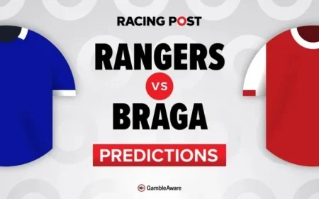 Rangers vs Braga Europa League Predictions Team News and Expert Betting Tips and Odds