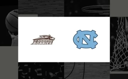 Watch Saint Bonaventure vs. North Carolina: TV and Streaming Details for Nov 25