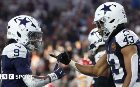 NFL showdown: Cowboys dominate half-time against Chiefs as Packers clinch Thanksgiving thriller victory