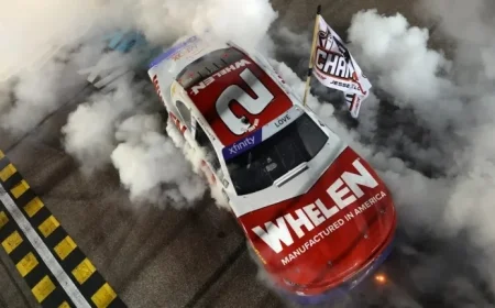 Jesse Love’s Team Falls Short in NASCAR Xfinity Championship