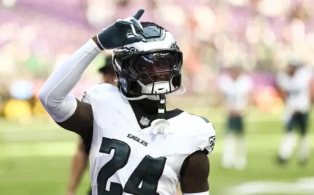 Eagles Place Safety Andrew Mukuba on Injured Reserve