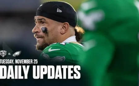 Sydney Brown Eager for Starting Role: Bears vs. Eagles Updates