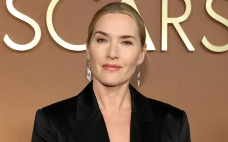 Kate Winslet Celebrates Directorial Debut ‘Goodbye June’ with Netflix Tea Event