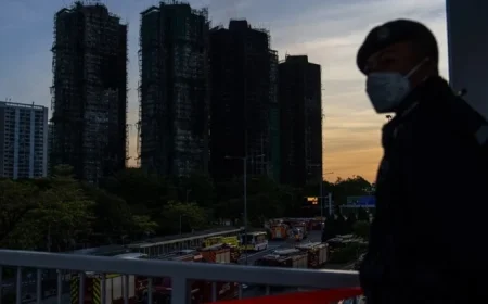 Hong Kong Firefighters Conclude Search After Tower Blaze Claims 94 Lives