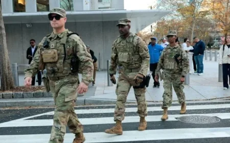 Suspect Identified as Two National Guard Members Critically Injured in DC Shooting