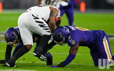 Cincinnati Bengals vs Baltimore Ravens Showdown in Baltimore Captured in Photos BAL20251127139