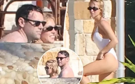 Sydney Sweeney Enjoys Poolside Moment with Scooter Braun in Florida