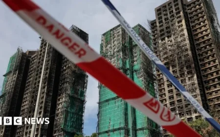 Death Toll Climbs to 128 in Hong Kong Tower Block Fire Tragedy